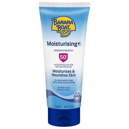 Banana Boat Moisturising SPF 50+ Sunscreen Lotion 200g