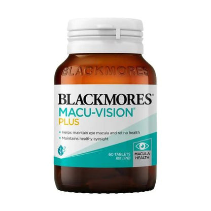 Blackmores Macu Vision Plus For Support Eye Macula & Maintain Healthy Eye 60 Tablets