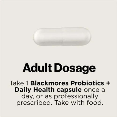 Blackmores Probiotics+ Daily Health For Immune,Intestinal & Gut Health 30 Capsules