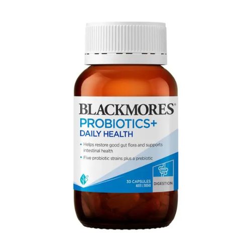 Blackmores Probiotics+ Daily Health For Immune,Intestinal & Gut Health 30 Capsules