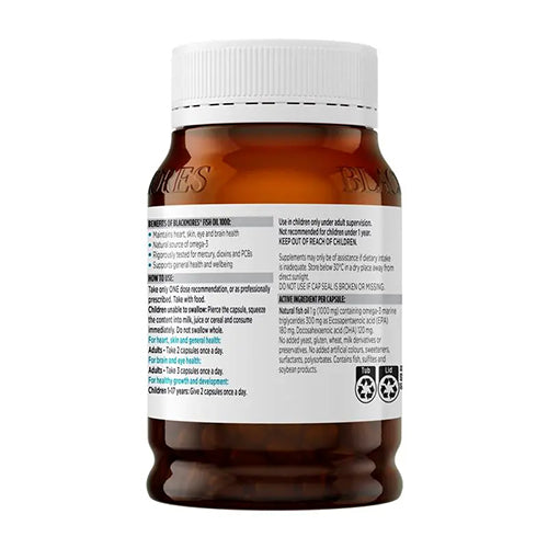 Blackmores Fish Oil 1000mg 200 Capsules