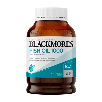 Blackmores Fish Oil 1000mg 400 Capsules