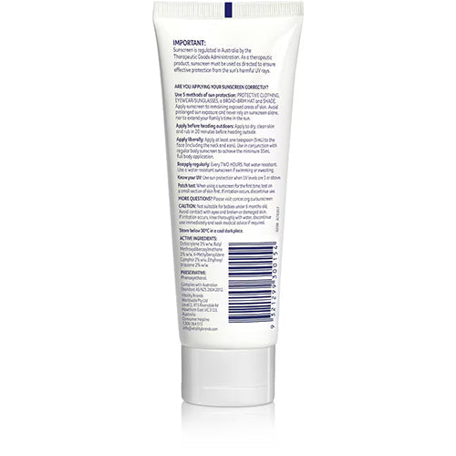 Cancer Council Face Day Wear SPF 50+ Moisturizer Matte Invisible 75ml