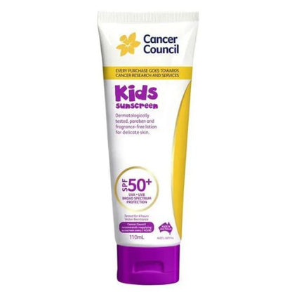 Cancer Council SPF 50+ Kids 110ml Tube