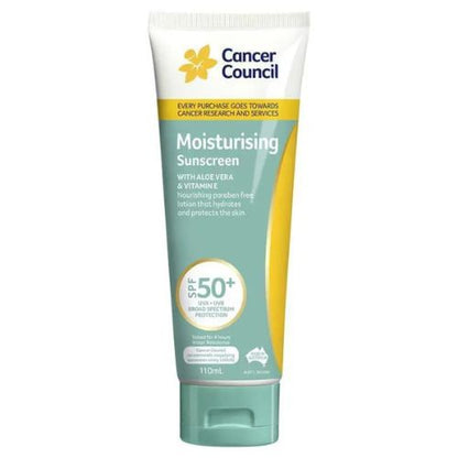 Cancer Council SPF 50+ Moisturising 110ml