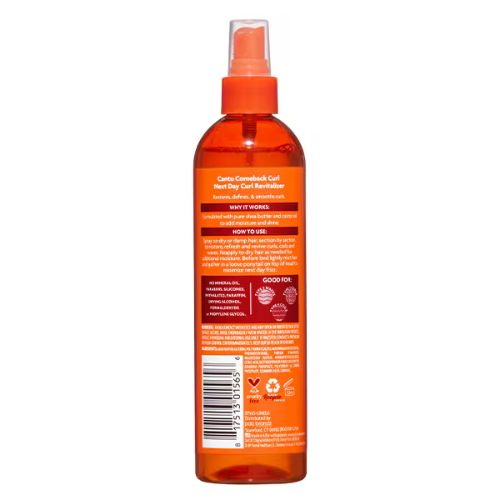 Cantu Comeback Curl Next Day Curl Revitaliser 355ml