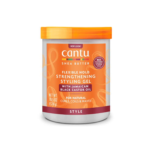 Cantu Shea Butter Flexible Hold Strengthening Styling Gel 524g