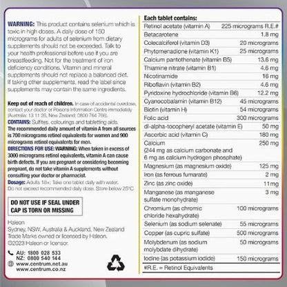 Centrum For Men 50+ Multivitamin 60 Pack