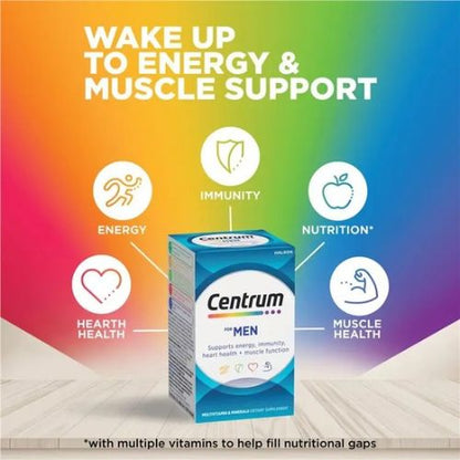 Centrum For Men 90 Tablets