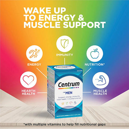 Centrum For Men Multivitamin 60 Pack