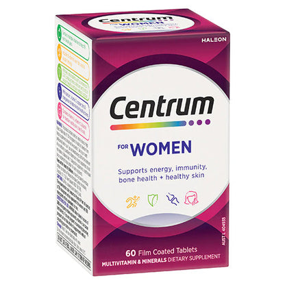 Centrum For Women Multivitamin 60 Pack