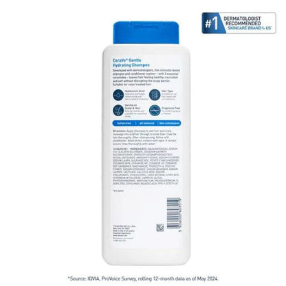 CeraVe Hair Gentle Hydrating Shampoo 355ml