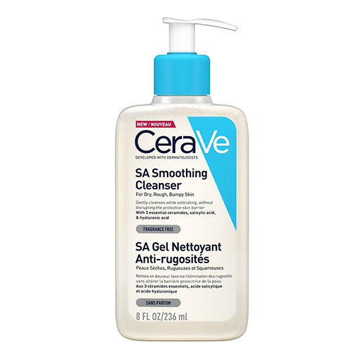 Cerave SA Smoothing Cleanser for Dry,Rough,Bumpy Skin 236ml