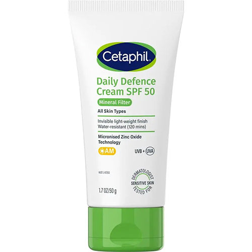 Cetaphil Daily Defense SPF 50 Facial Moisturiser 50g