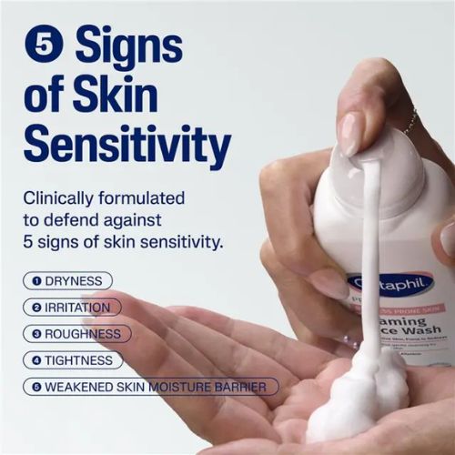 Cetaphil Pro Redness Prone Skin Foaming Face Wash 236ml