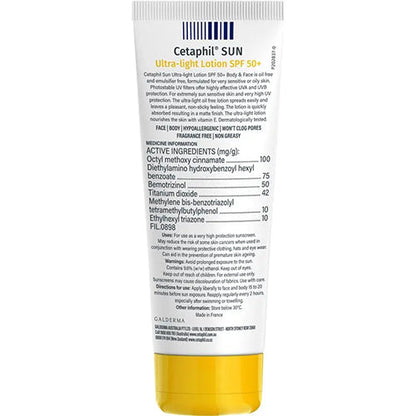 Cetaphil Sun SPF 50+ Ultra Light Lotion 100ml