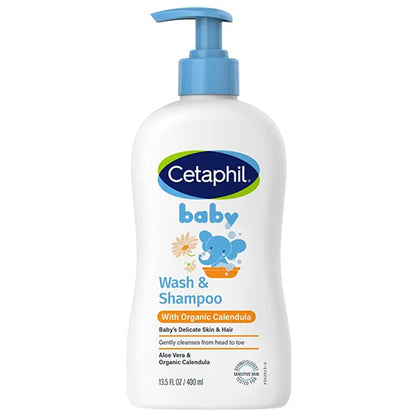Cetaphil Baby Calendula Wash & Shampoo 400ml