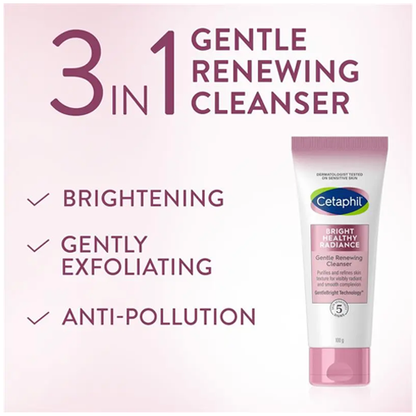 Cetaphil Bright Healthy Radiance Gentle Renewing Cleanser 100g