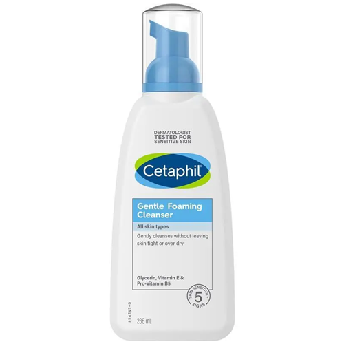 Cetaphil Gentle Foaming Cleanser for All Skin Types 236ml