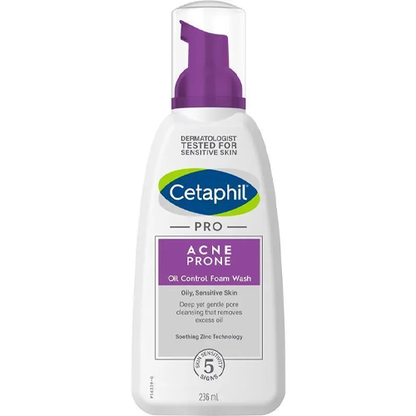 Cetaphil Pro Acne Prone Oil Control Foam Wash 236ml