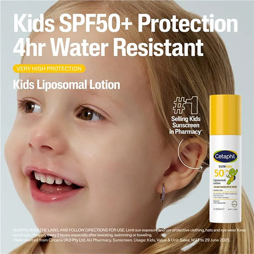 Cetaphil Sun Kids SPF 50+ Sunscreen Lotion 150ml