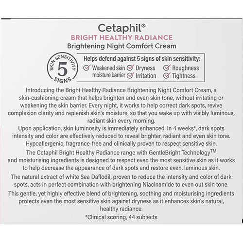 Cetaphil Bright Healthy Radiance Night Comfort Cream 50g