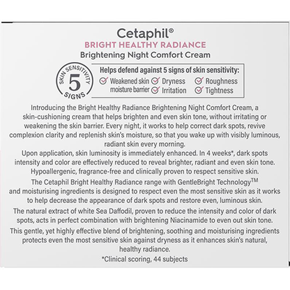 Cetaphil Bright Healthy Radiance Night Comfort Cream 50g