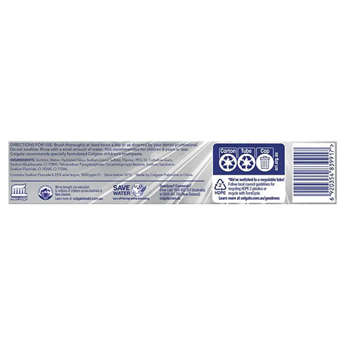 Colgate Advanced Whitening Baking Soda Toothpaste 180g