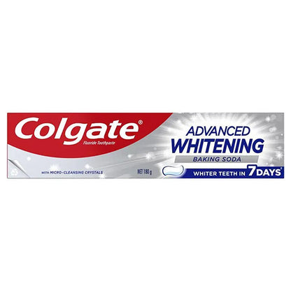 Colgate Advanced Whitening Baking Soda Toothpaste 180g