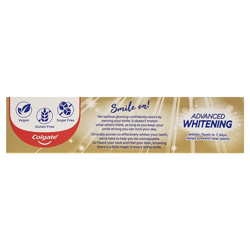 Colgate Advanced Whitening Tartar Control Toothpaste 200g