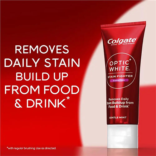 Colgate Optic White Stain Fighter Enamel Care Toothpaste 100g
