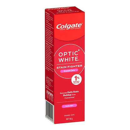 Colgate Optic White Stain Fighter Enamel Care Toothpaste 100g