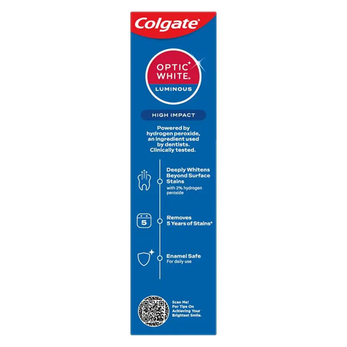 Colgate Optic White Luminous High Impact Teeth Whitening 85g