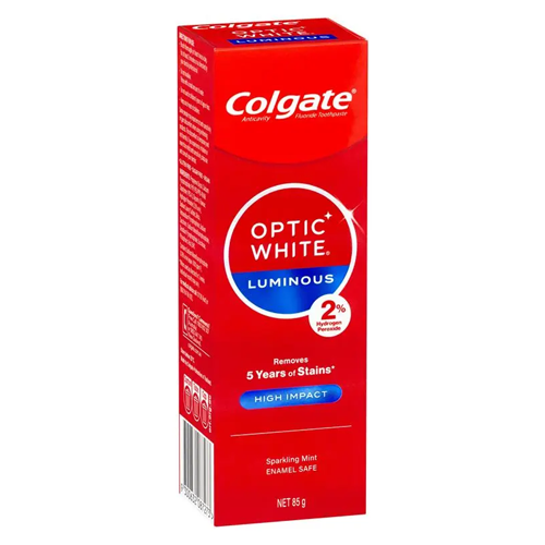 Colgate Optic White Luminous High Impact Teeth Whitening 85g