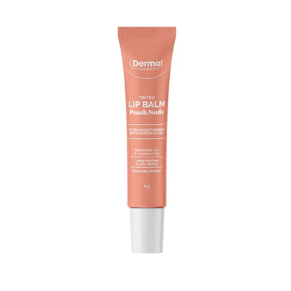 Dermal Therapy Peach Nude Tinted Lip Balm 8g