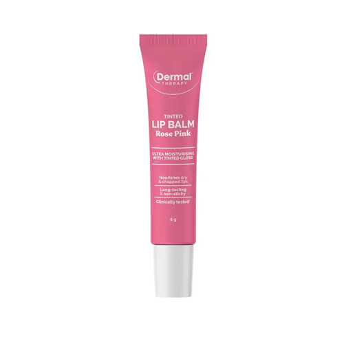 Dermal Therapy Rose Pink Tinted Lip Balm 8g
