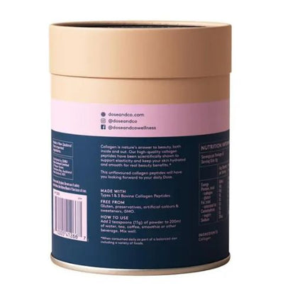 Dose & Co Collagen Peptides Unflavoured 200g