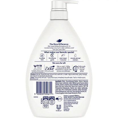 Dove Gentle Pamper 0% Sulfate Body Wash 1L