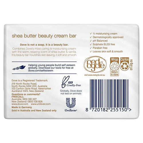 Dove Shea Butter Beauty Cream Bar 90g