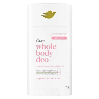 Dove Women Whole Body Deodorant Stick Raspberry & Rose 81g