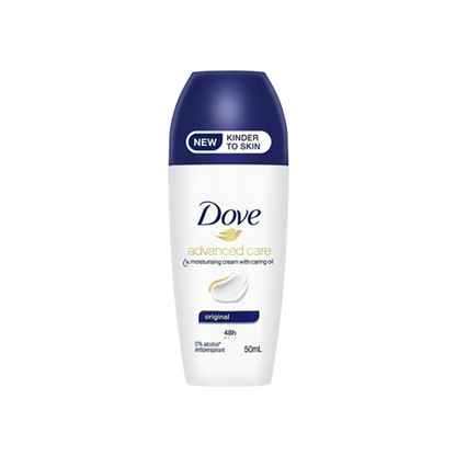 Dove Advanced Care Original 0% Alcohol Antiperspirant Roll On