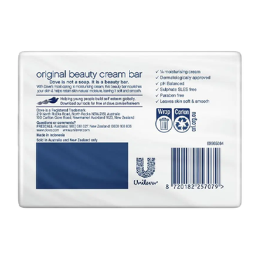 Dove Original Beauty Cream Bar 90g