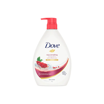 Dove Rejuvenating Pomegranate and Lemon Verbena Scent Body Wash 1L