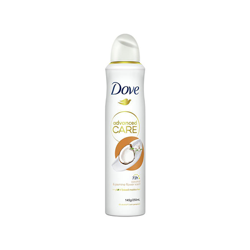 Dove Advanced Care Coconut & Jasmine Flower Scent Antiperspirant Spray 250ml