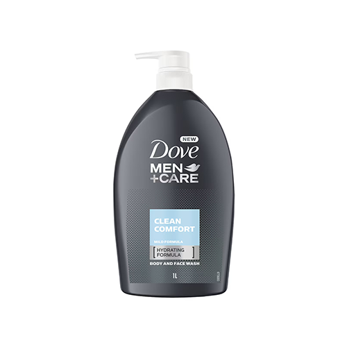 Dove Men Care Clean Comfort Body & Face Wash 1L