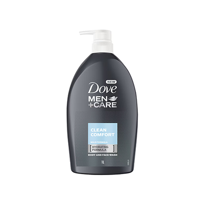 Dove Men Care Clean Comfort Body & Face Wash 1L