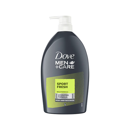 Dove Men Care Sport Fresh Body & Face Wash 1L