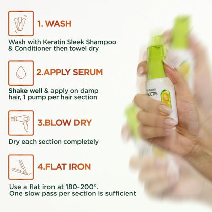 Garnier Fructis Keratin Sleek & Stay Serum 50ml
