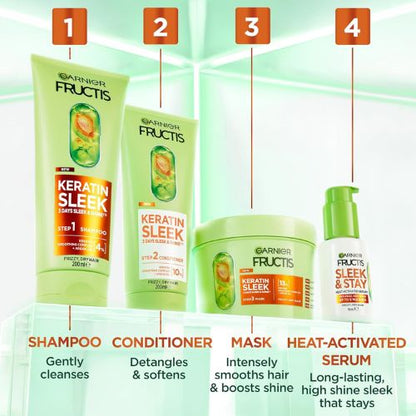 Garnier Fructis Keratin Sleek & Stay Serum 50ml