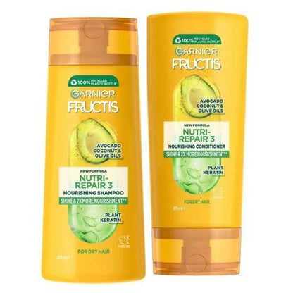 Garnier Fructis Nutri-Repair 3 Shampoo 315ml